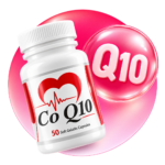 CoQ10 Bottle with Frosted Heart Orb-5